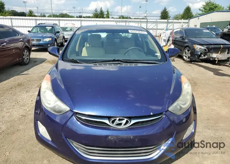 2013 Hyundai Elantra Gls z USA, uszkodzony, nr VIN 5NPDH4AE2DH231101